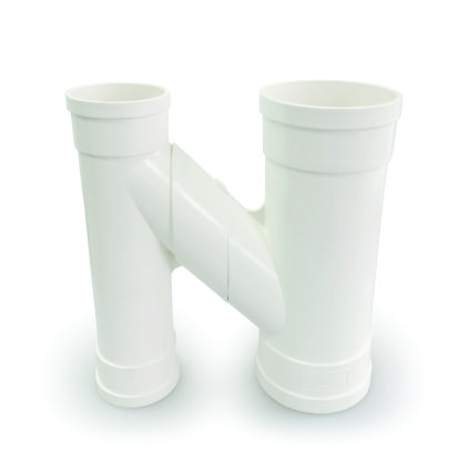 PVC drainage/ One-way H pipe
