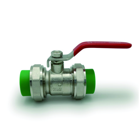 PP-R home decoration / Double loose joint brass ball valve