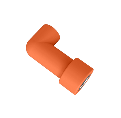 PP-R 橙优/加长内螺纹 90°弯头（8cm）