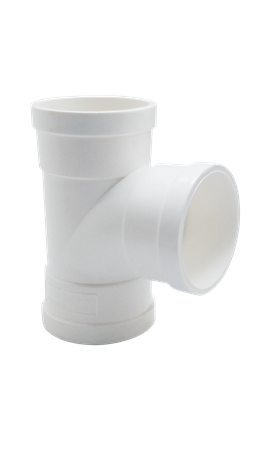 PVC 排水/顺水三通(等径)