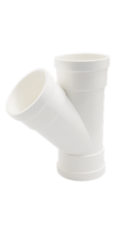 PVC 排水/45°斜三通