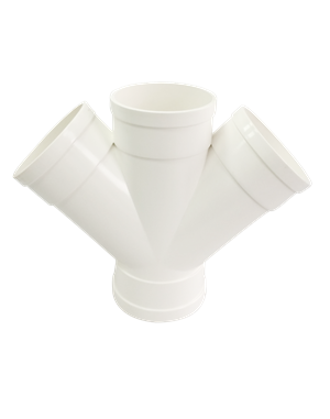 PVC 排水/斜四通