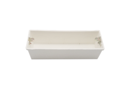 PVC电工/120型四位5cm暗盒